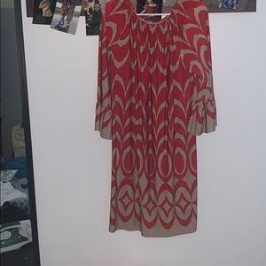 Quarter sleeve dress